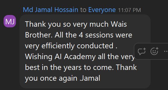 AI Summit Testimonial